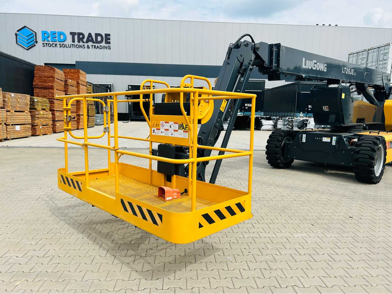 LIUGONG - 04-2023 - LT26JE-LI - TELESCOPIC BOOM LIFT 28.1M - Nền bục trên không: hình 3 LIUGONG - 04-2023 - LT26JE-LI - TELESCOPIC BOOM LIFT 28.1M - Nền bục trên không: hình 3