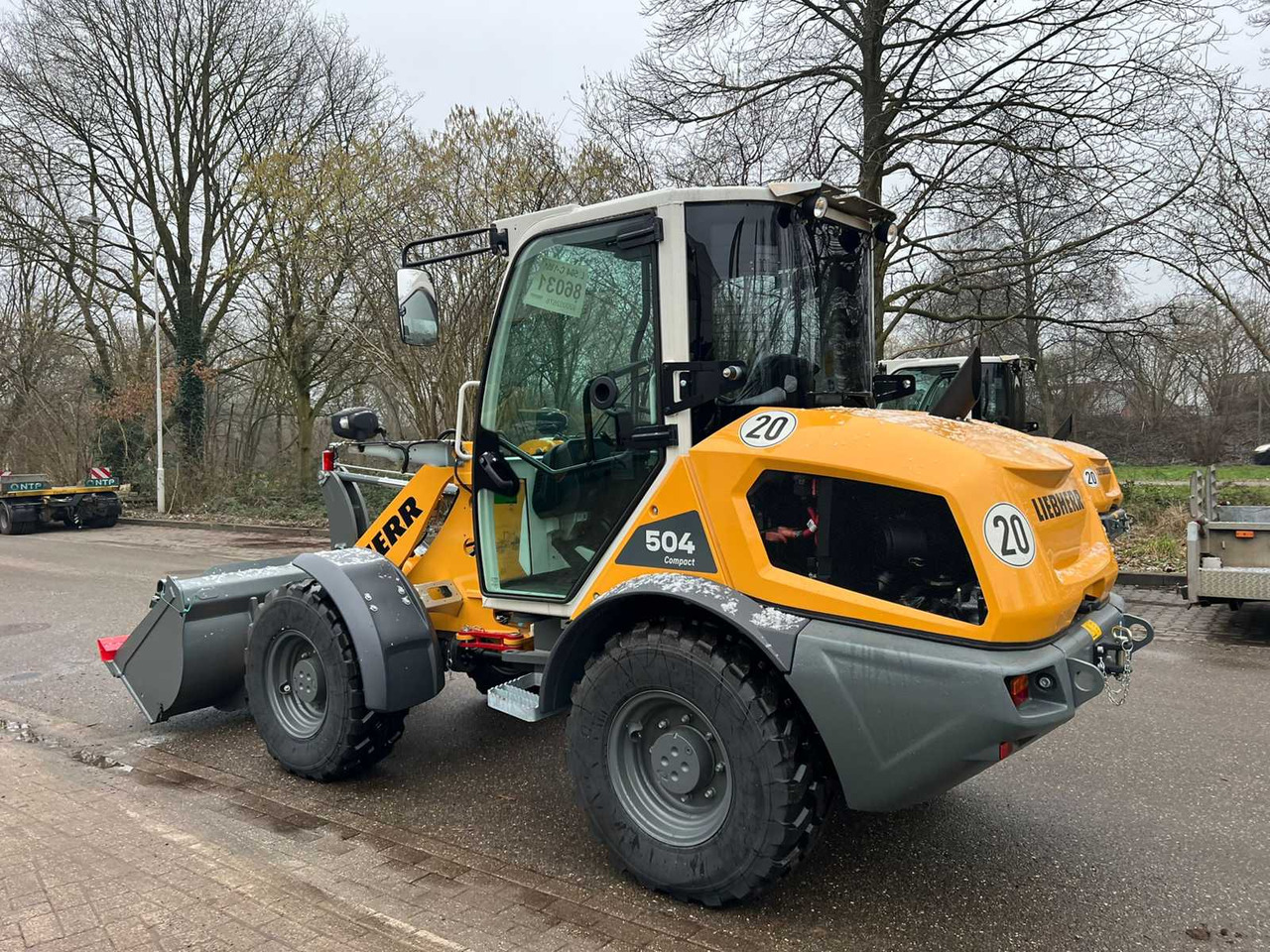 Liebherr L504 Compact - Máy xúc lật bánh lốp: hình 2 Liebherr L504 Compact - Máy xúc lật bánh lốp: hình 2
