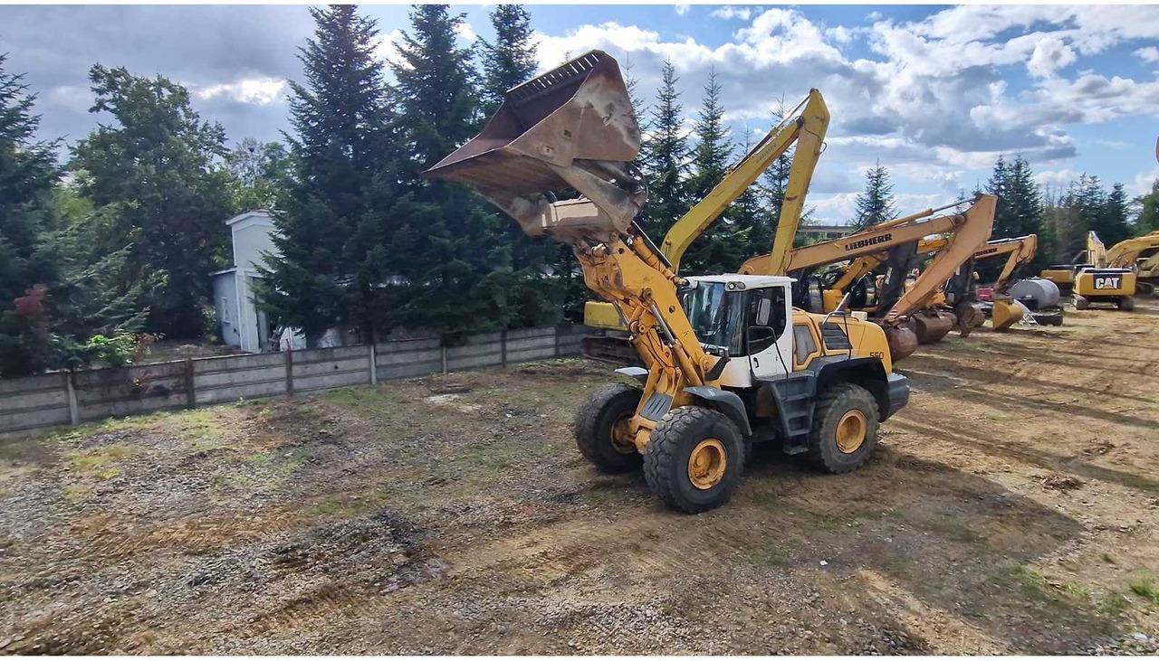 Liebherr L550 - Máy xúc lật bánh lốp: hình 4 Liebherr L550 - Máy xúc lật bánh lốp: hình 4