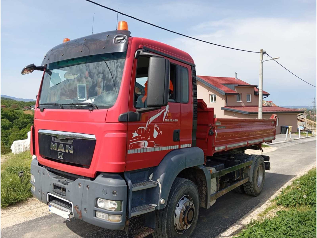 MAN TGS 18.440 - Xe ben đổ: hình 1 MAN TGS 18.440 - Xe ben đổ: hình 1