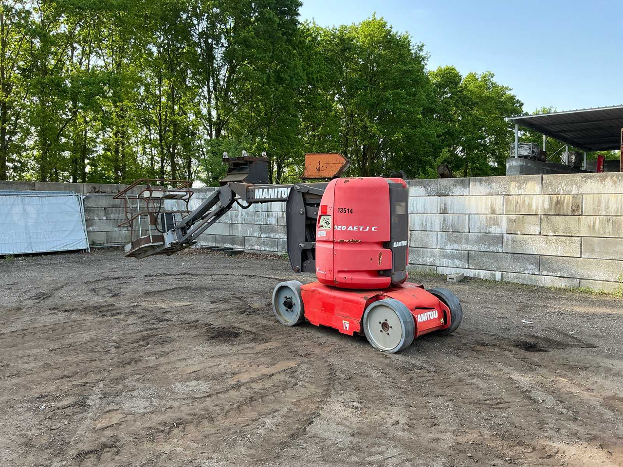 Manitou 120AETJC - Nền bục trên không: hình 3 Manitou 120AETJC - Nền bục trên không: hình 3