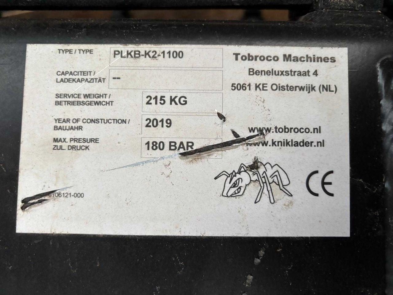 Máy móc nông nghiệp Tobroco PLKB-K2-1100: hình 7