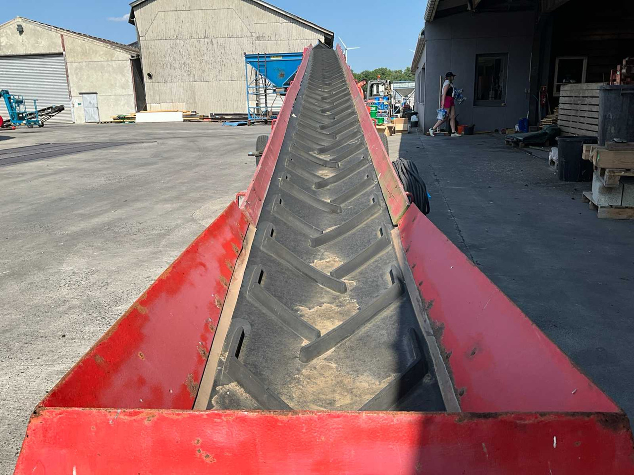 Mobile conveyor belt - toggle clamp - Băng chuyền: hình 5 Mobile conveyor belt - toggle clamp - Băng chuyền: hình 5