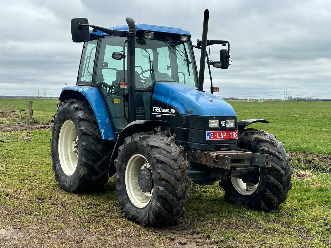 Máy cày New Holland ts90: hình 8