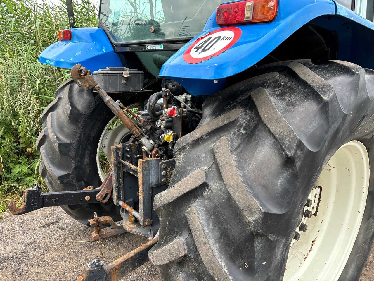 Máy cày New Holland ts90: hình 36