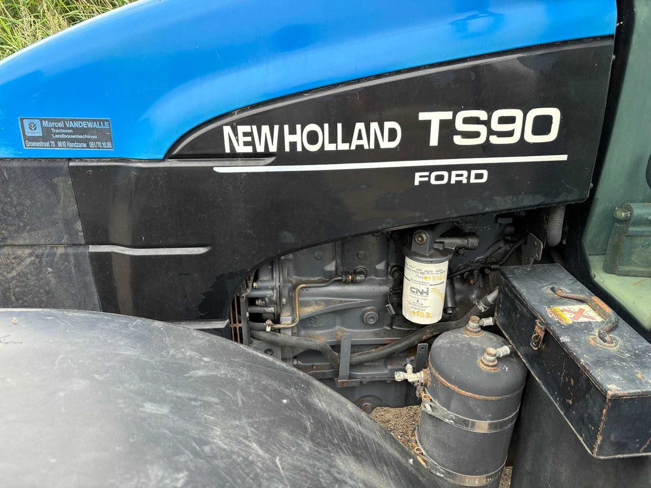 Máy cày New Holland ts90: hình 35
