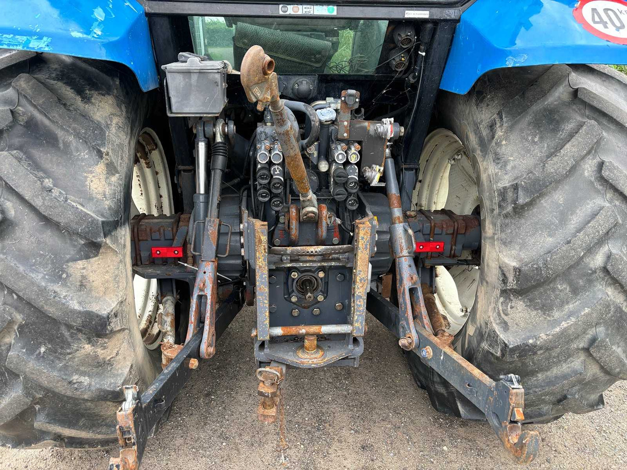 Máy cày New Holland ts90: hình 37