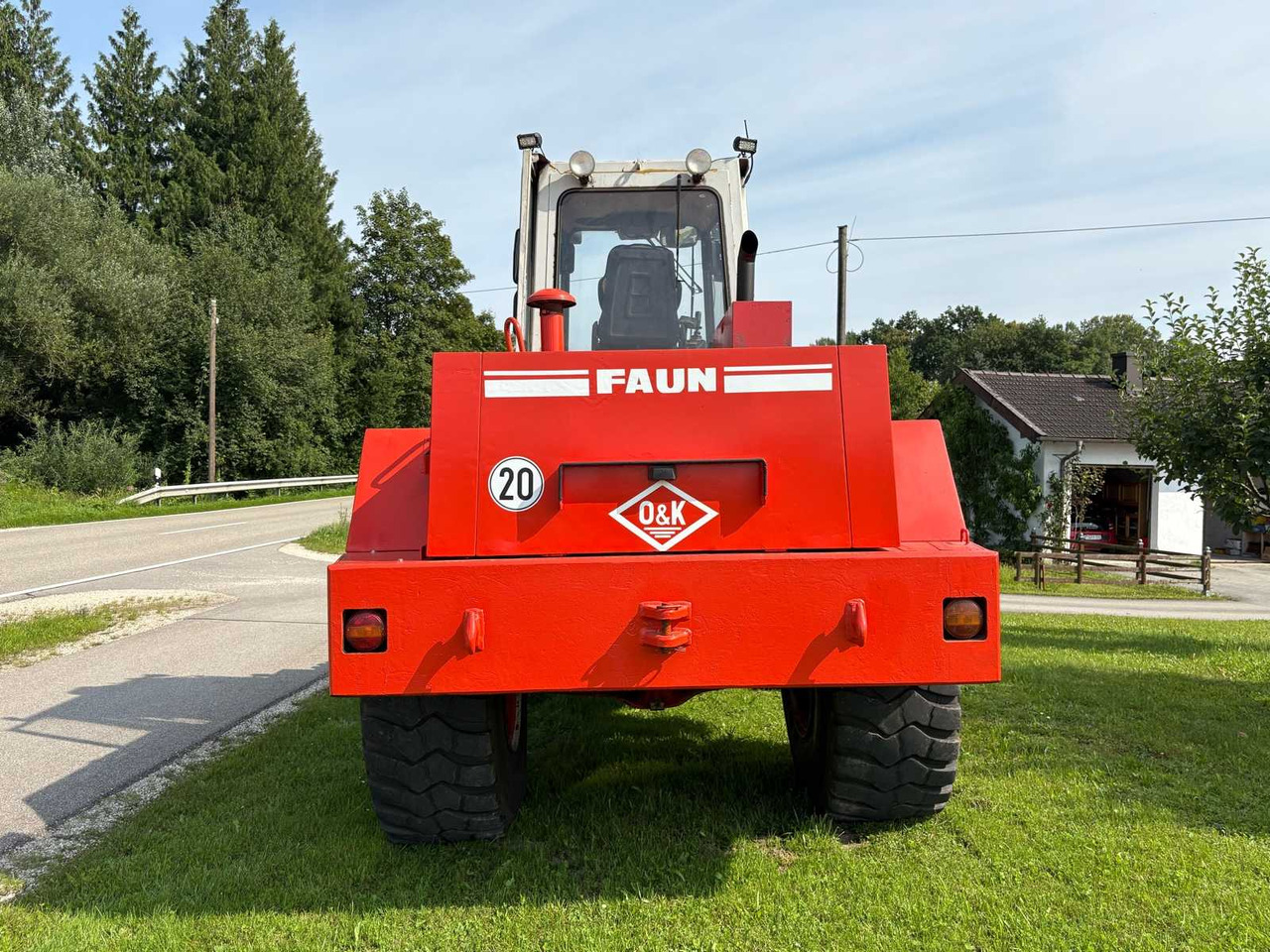 O&K Faun - Máy xúc lật bánh lốp: hình 4 O&K Faun - Máy xúc lật bánh lốp: hình 4