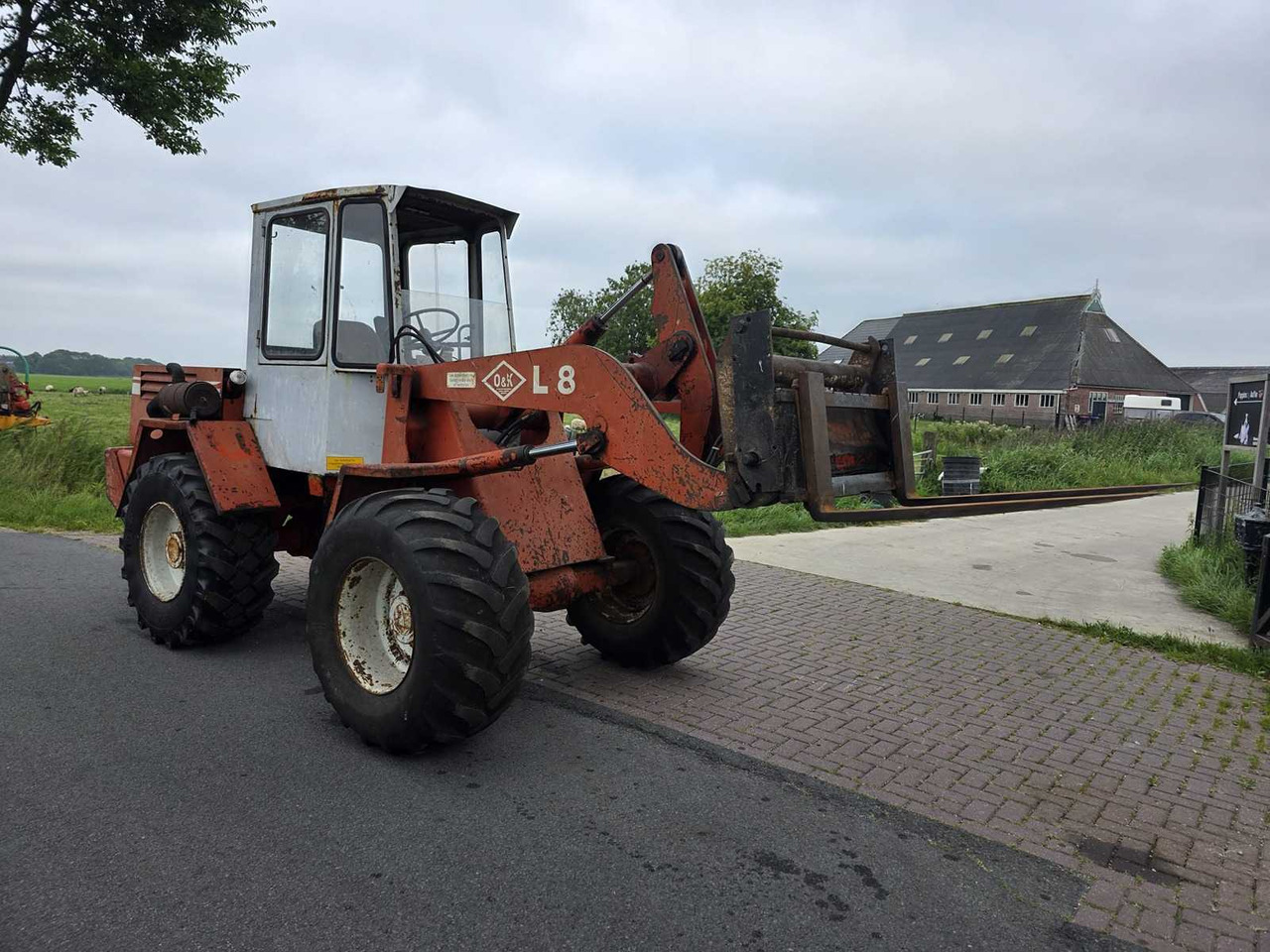O&k L8 - Máy xúc lật bánh lốp: hình 5 O&k L8 - Máy xúc lật bánh lốp: hình 5
