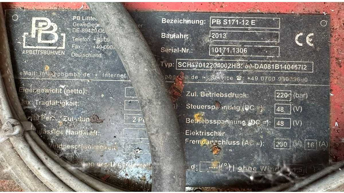 Nền bục trên không PB S171-12E: hình 8