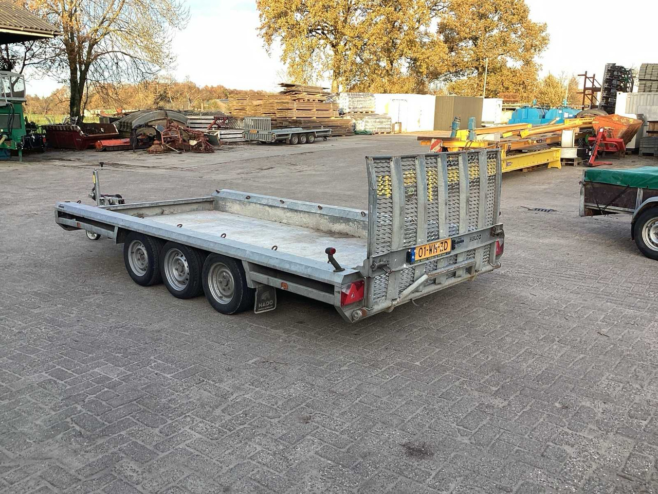 2016 HULCO MACHINE TRANSPORTER TERRAX-3 TRAILER - Rơ moóc: hình 4 2016 HULCO MACHINE TRANSPORTER TERRAX-3 TRAILER - Rơ moóc: hình 4