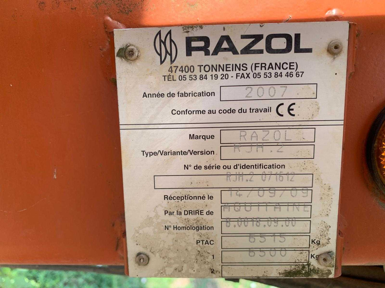 RAZOL  - Bừa đĩa: hình 5 RAZOL  - Bừa đĩa: hình 5