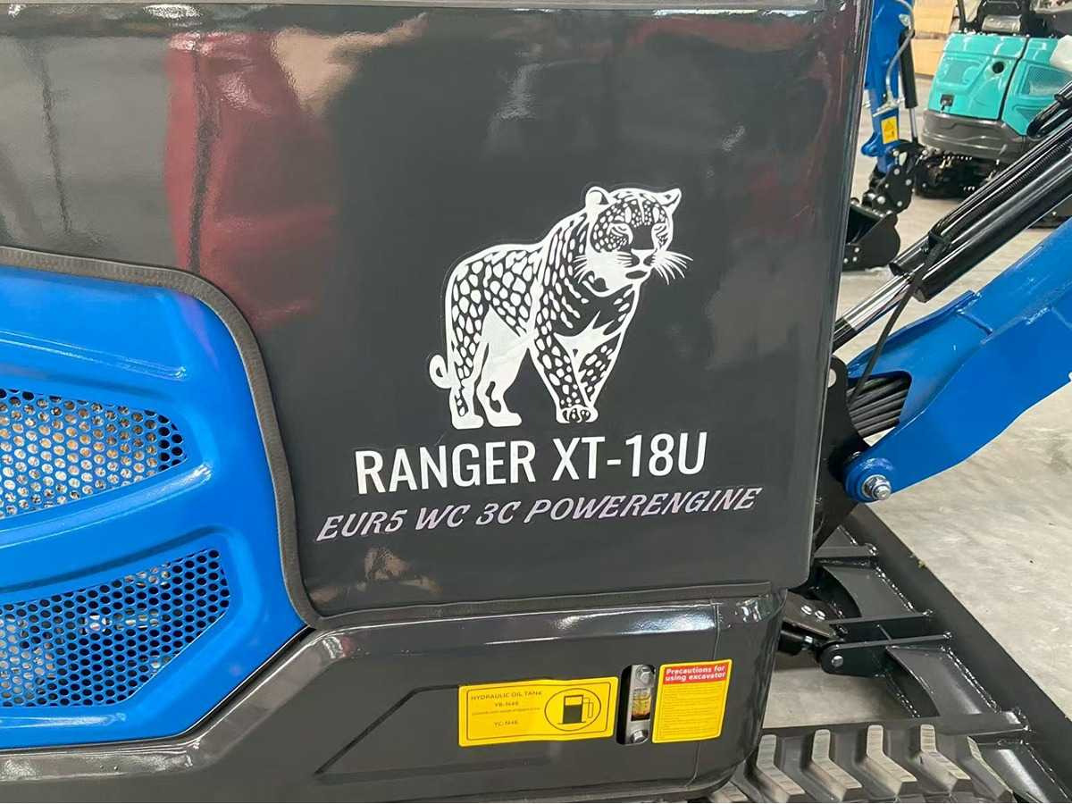 Ranger XT-18U - Máy xúc mini: hình 4 Ranger XT-18U - Máy xúc mini: hình 4