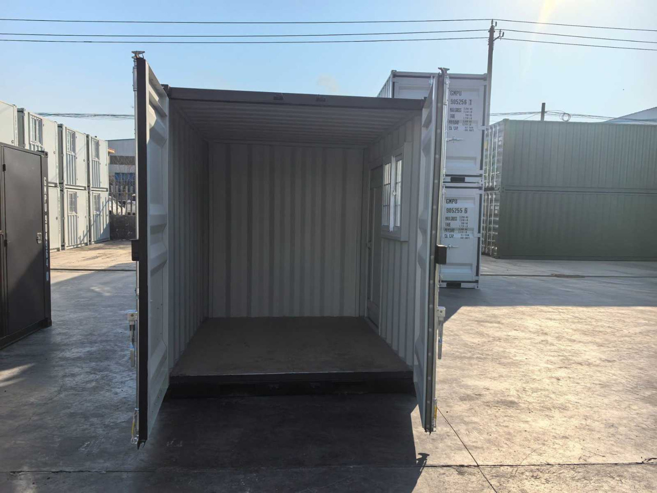 Rhino-cross-containers 9ft met deur en raam - Container biển: hình 5 Rhino-cross-containers 9ft met deur en raam - Container biển: hình 5