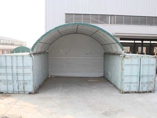 Stahlworks 20ft 6x6 meter met eind zeil - Bồn chứa: hình 1 Stahlworks 20ft 6x6 meter met eind zeil - Bồn chứa: hình 1