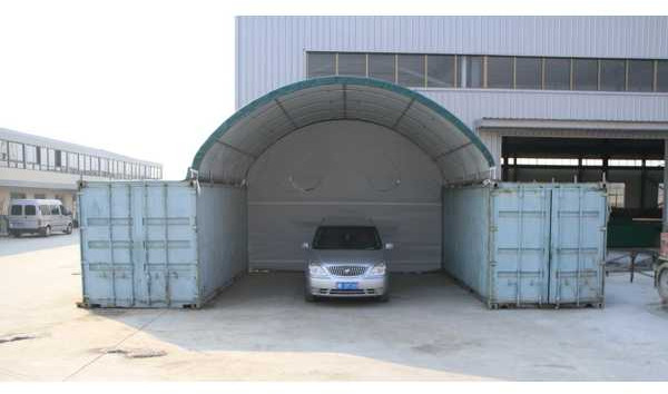Stahlworks 20ft 6x6 meter met eind zeil - Bồn chứa: hình 3 Stahlworks 20ft 6x6 meter met eind zeil - Bồn chứa: hình 3