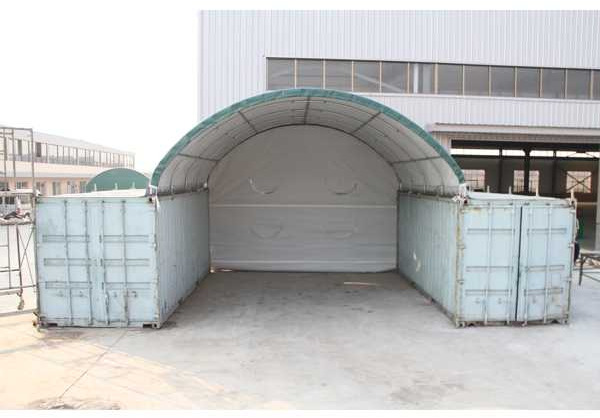Stahlworks 20ft 6x6 meter met eind zeil - Bồn chứa: hình 2 Stahlworks 20ft 6x6 meter met eind zeil - Bồn chứa: hình 2
