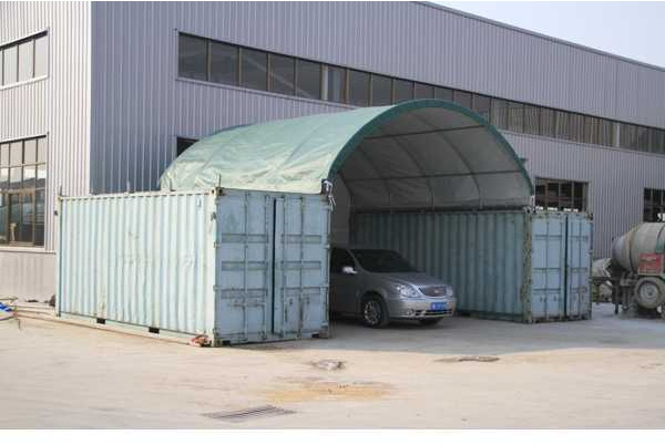 Stahlworks 20ft 6x6 meter met eind zeil - Bồn chứa: hình 4 Stahlworks 20ft 6x6 meter met eind zeil - Bồn chứa: hình 4