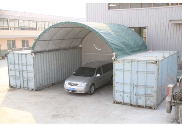 Stahlworks 20ft 6x6 meter met eind zeil - Bồn chứa: hình 5 Stahlworks 20ft 6x6 meter met eind zeil - Bồn chứa: hình 5