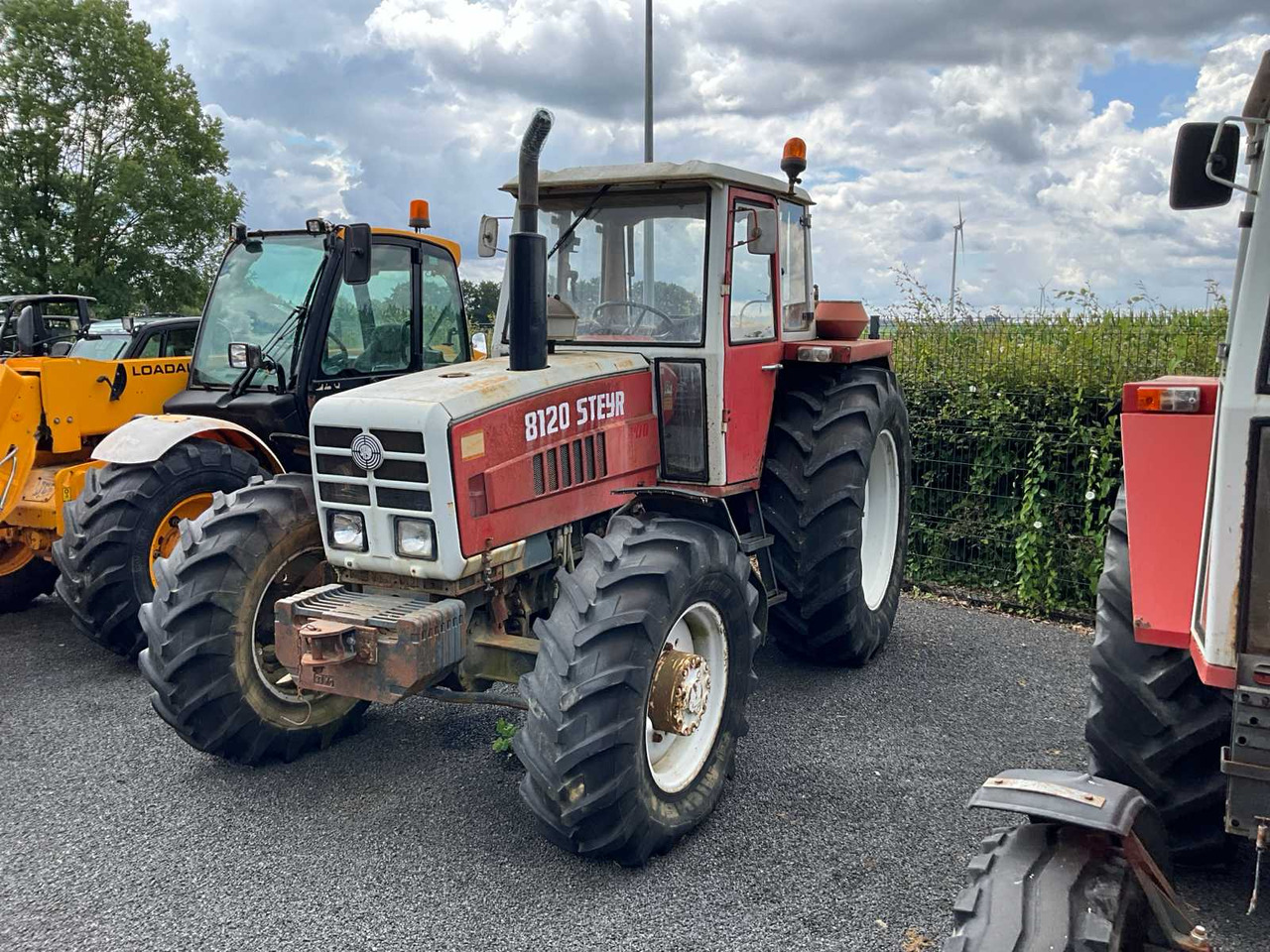 Steyr 8120A - Máy cày: hình 1 Steyr 8120A - Máy cày: hình 1