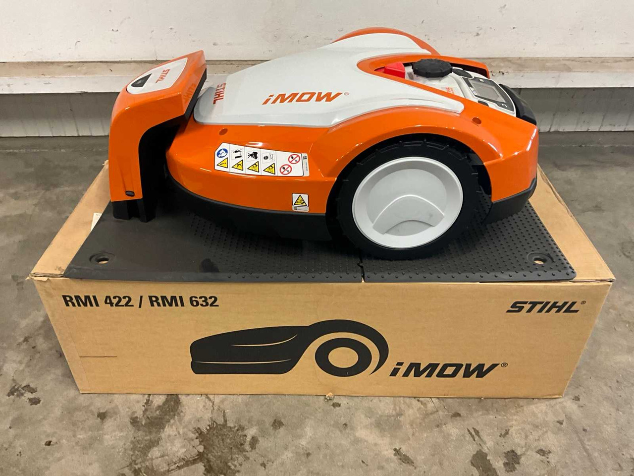 Stihl RMI 632 - Máy cắt cỏ vườn: hình 4 Stihl RMI 632 - Máy cắt cỏ vườn: hình 4