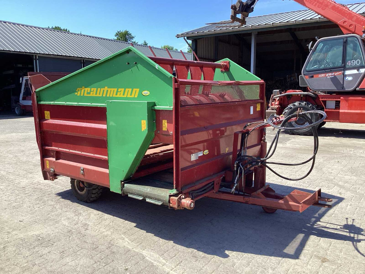 Strautmann BVW - Trang thiết bị gia súc: hình 2 Strautmann BVW - Trang thiết bị gia súc: hình 2