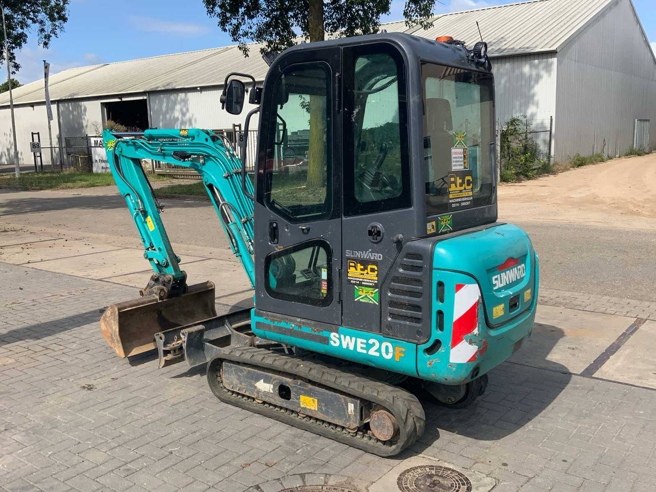 Sunward SWE20F - Máy xúc bánh xích: hình 3 Sunward SWE20F - Máy xúc bánh xích: hình 3
