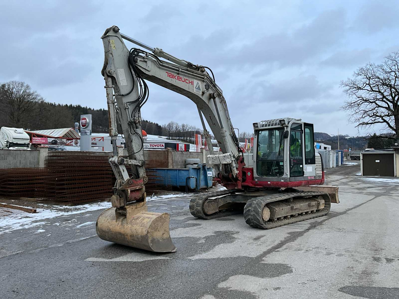 Takeuchi TB1140 - Máy xúc bánh xích: hình 1 Takeuchi TB1140 - Máy xúc bánh xích: hình 1