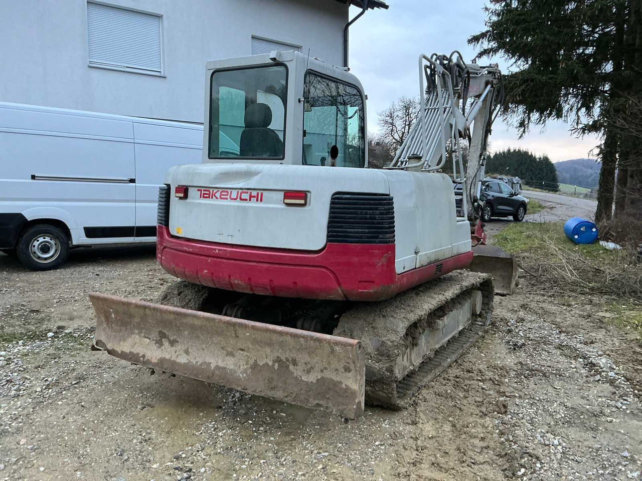 Takeuchi TB175 - Máy xúc bánh xích: hình 4 Takeuchi TB175 - Máy xúc bánh xích: hình 4