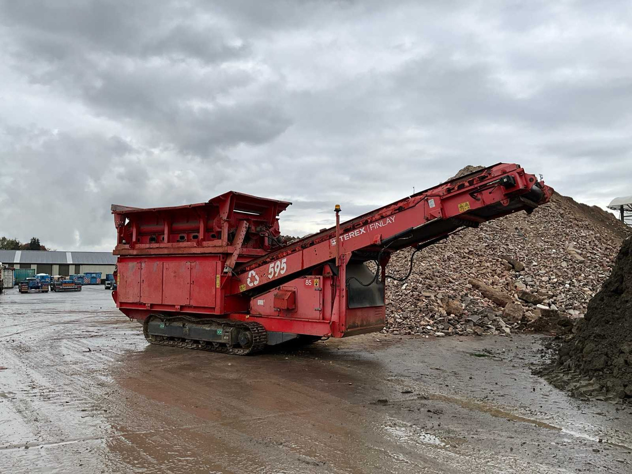 Terex  - Máy sàng: hình 2 Terex  - Máy sàng: hình 2