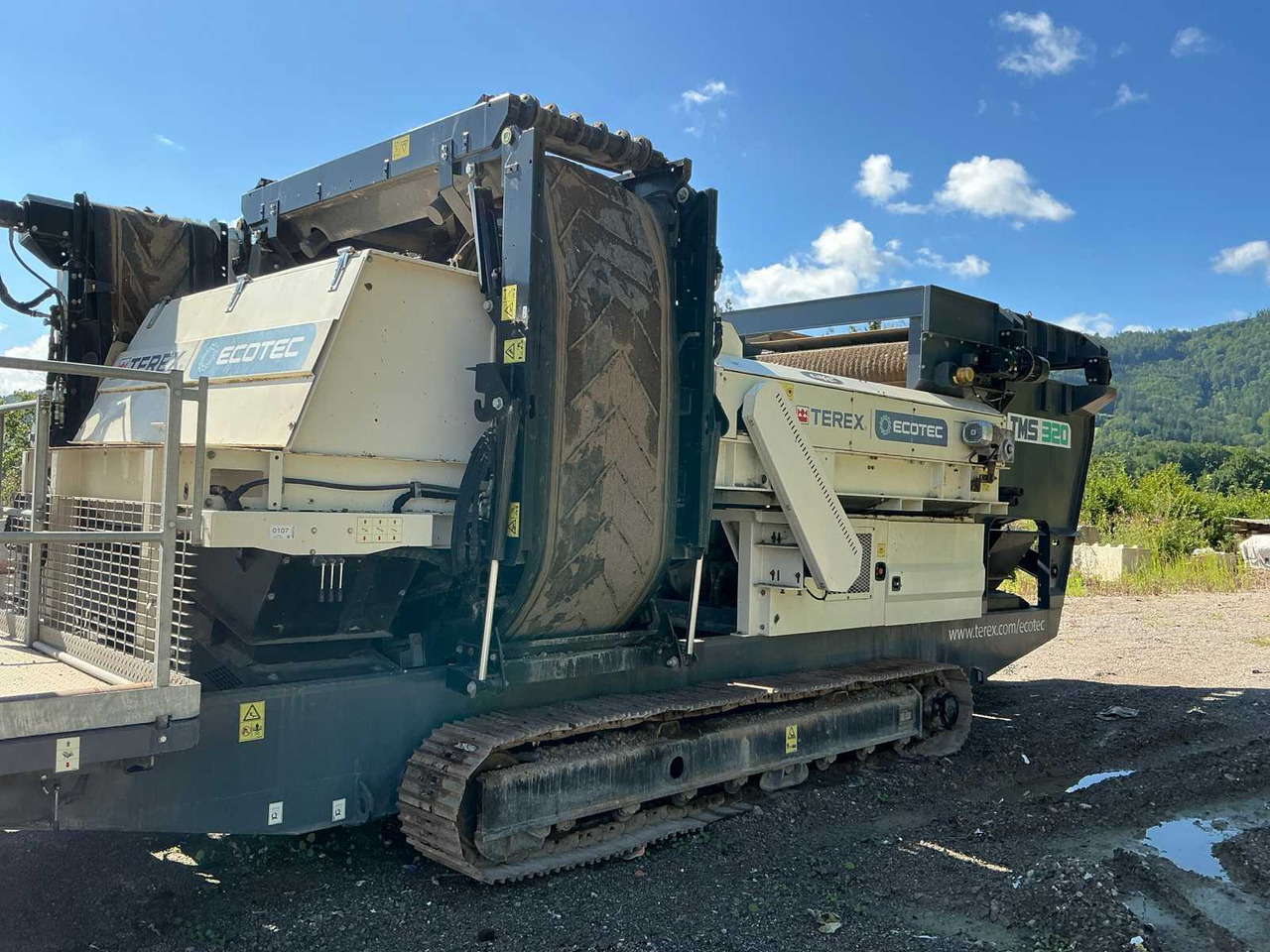 Terex TMS 320 - Máy sàng: hình 5 Terex TMS 320 - Máy sàng: hình 5