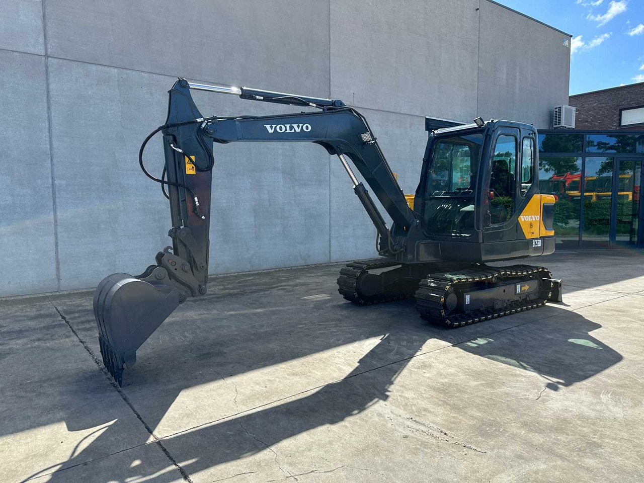VOLVO EC55D - Máy xúc bánh xích: hình 1 VOLVO EC55D - Máy xúc bánh xích: hình 1