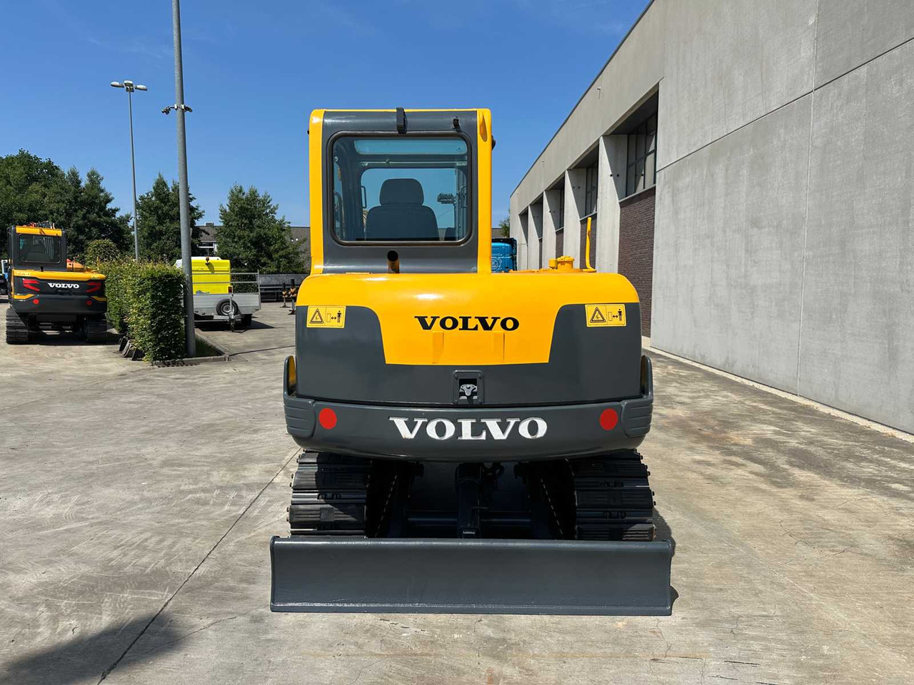 Volvo EC55B - Máy xúc bánh xích: hình 5 Volvo EC55B - Máy xúc bánh xích: hình 5