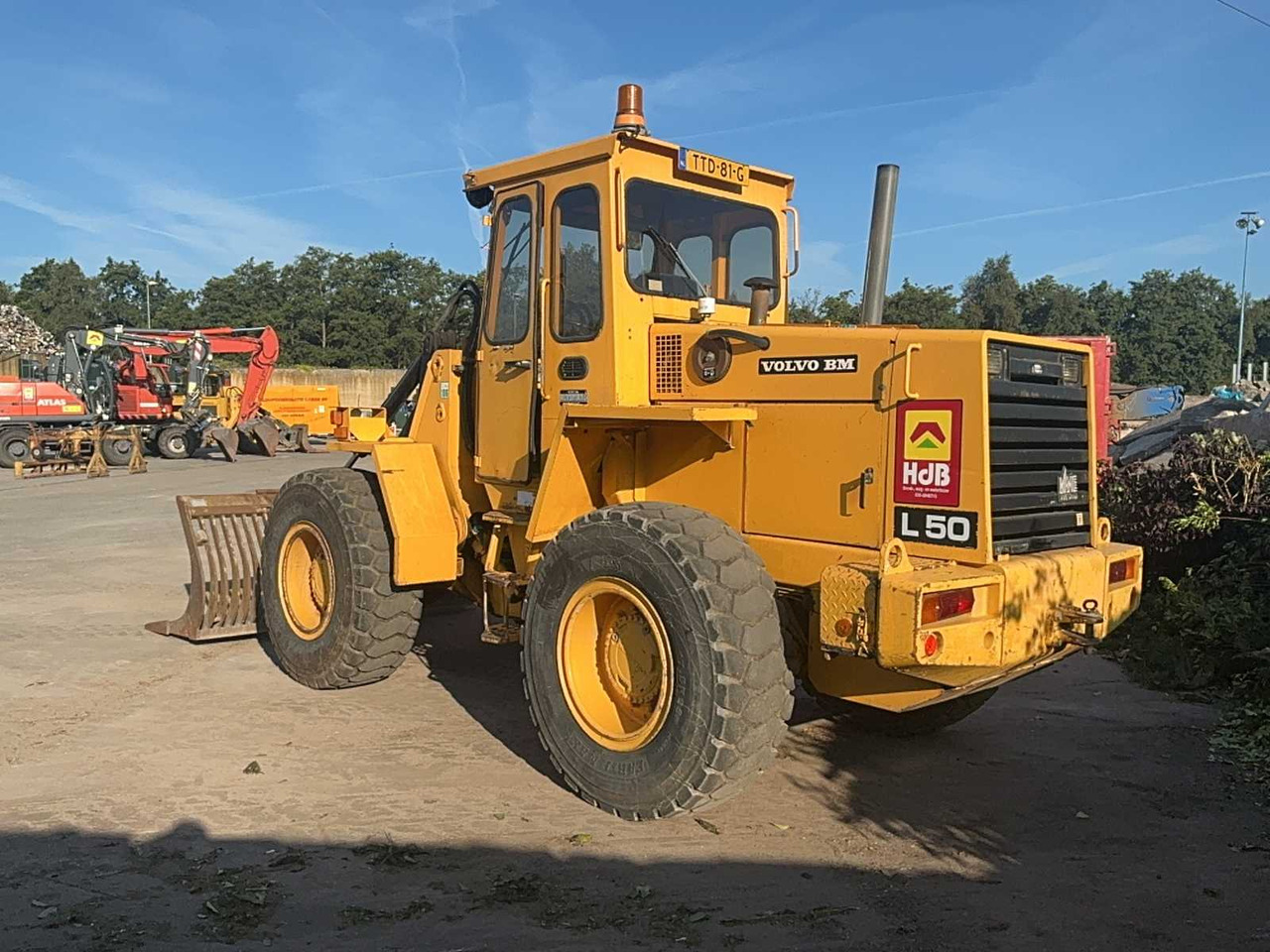 Volvo bm L50 - Máy xúc lật bánh lốp: hình 4 Volvo bm L50 - Máy xúc lật bánh lốp: hình 4