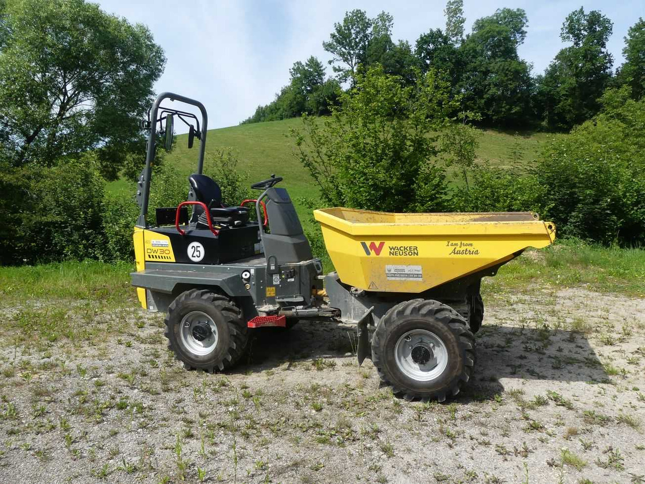 Wacker Neuson D25-02 DW 30 - Toa kéo nhỏng/ Xe đổ: hình 3 Wacker Neuson D25-02 DW 30 - Toa kéo nhỏng/ Xe đổ: hình 3