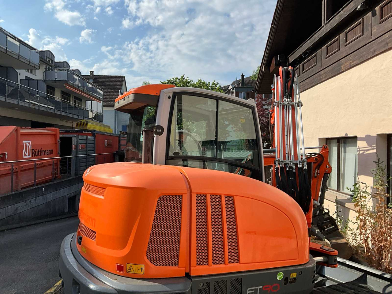 Wacker Neuson ET90 - Máy xúc bánh xích: hình 3 Wacker Neuson ET90 - Máy xúc bánh xích: hình 3