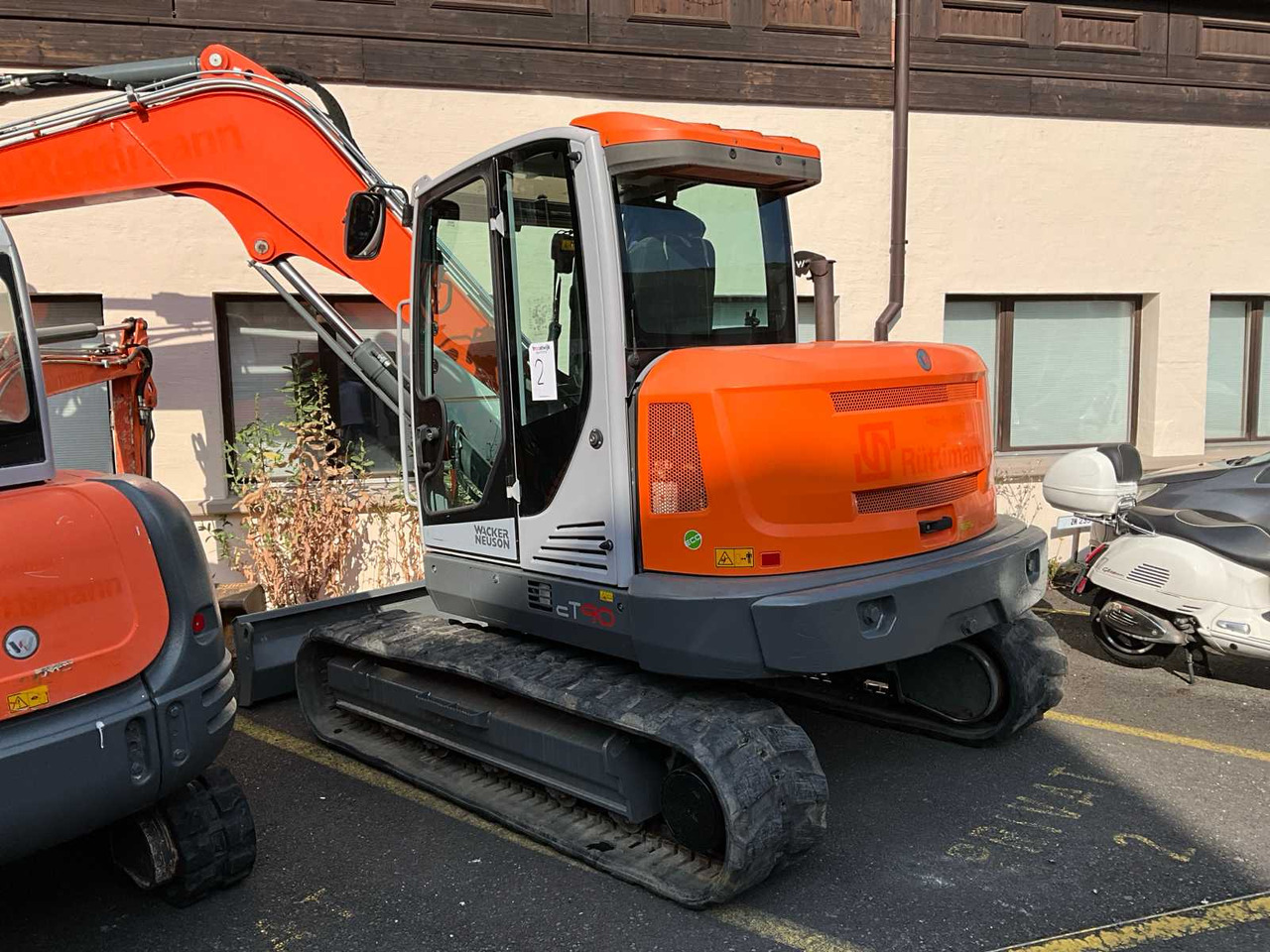 Wacker Neuson ET90 - Máy xúc bánh xích: hình 1 Wacker Neuson ET90 - Máy xúc bánh xích: hình 1