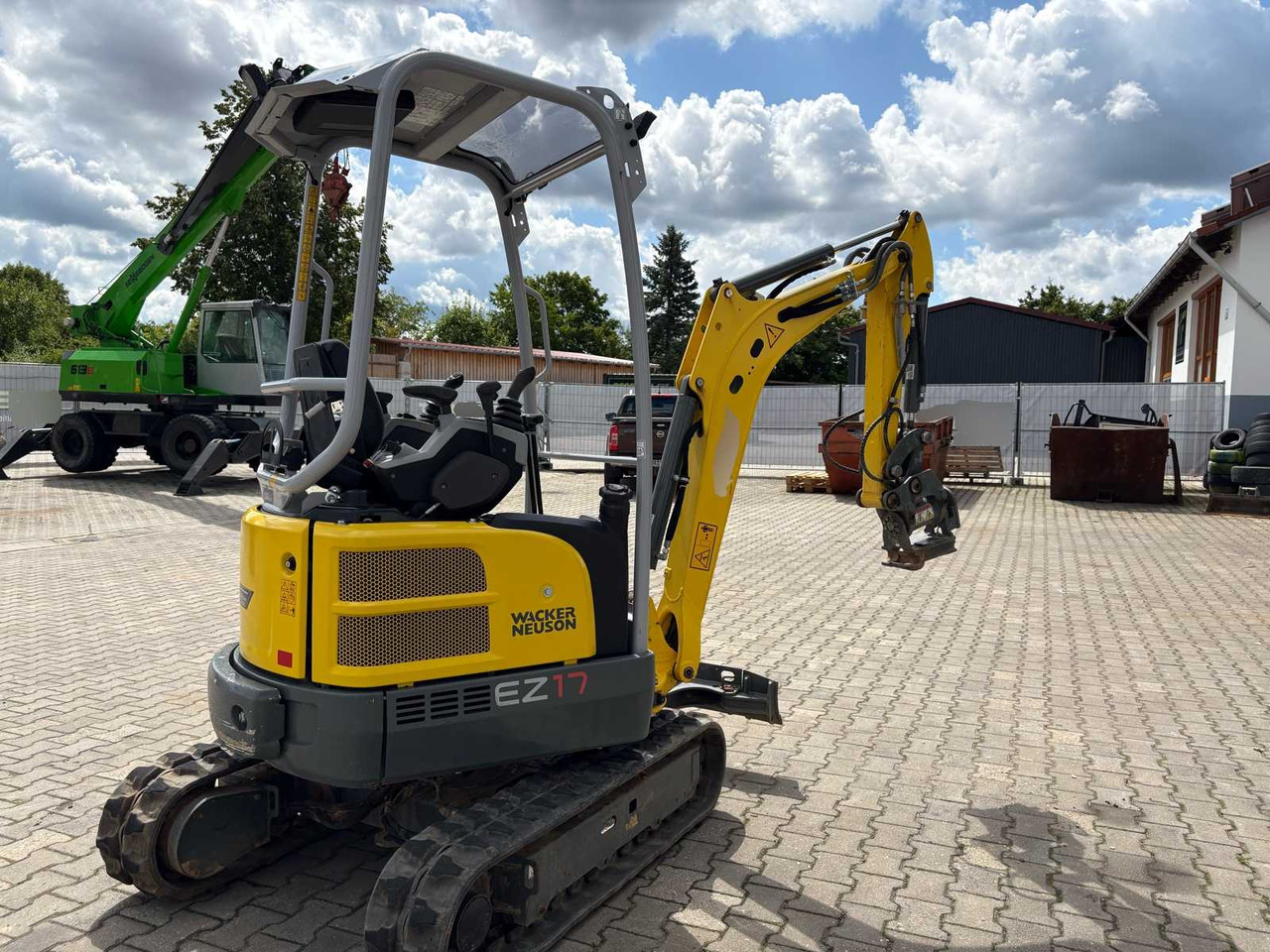 Wacker Neuson EZ17 - Máy xúc mini: hình 4 Wacker Neuson EZ17 - Máy xúc mini: hình 4