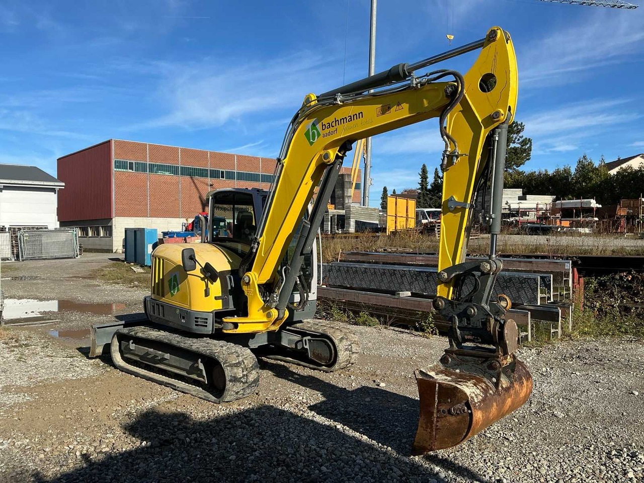 Wacker Neuson EZ80 - Máy xúc bánh xích: hình 2 Wacker Neuson EZ80 - Máy xúc bánh xích: hình 2