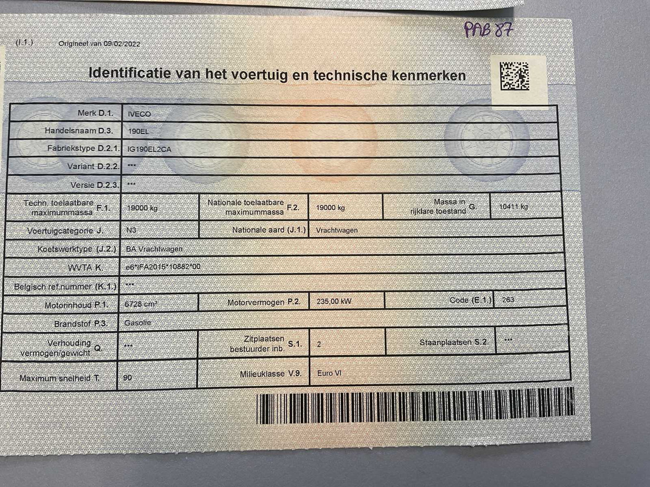 Xe tải 2015 IVECO 190EL FRIDGE TRUCK: hình 38