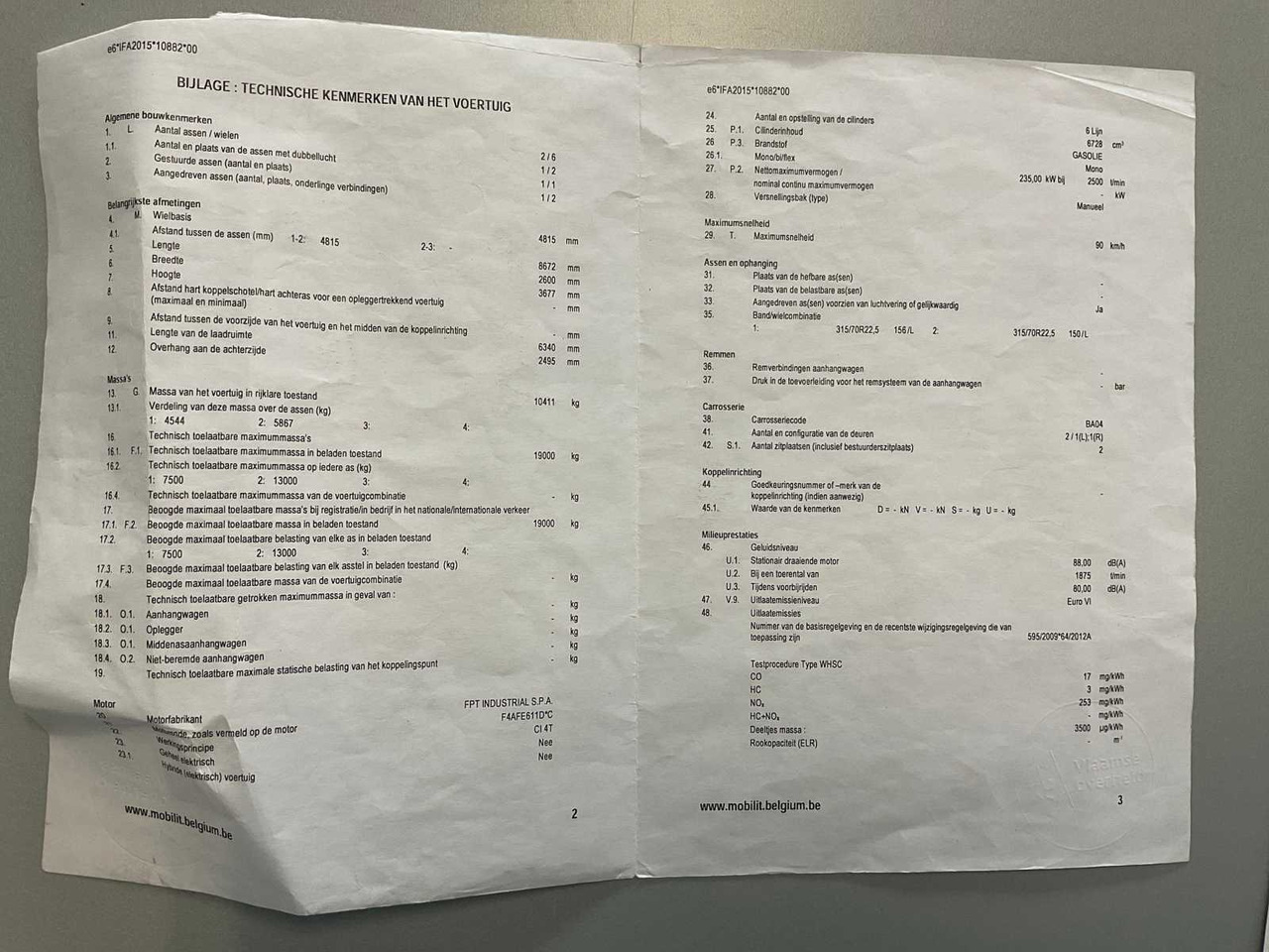 Xe tải 2015 IVECO 190EL FRIDGE TRUCK: hình 41