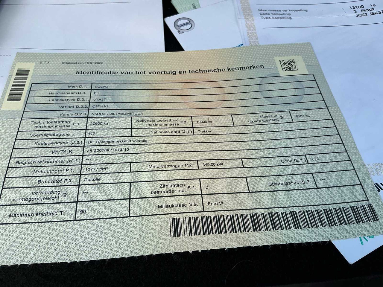 Xe tải 2022 VOLVO FH460 TRACTOR VOLVO FH460: hình 10 Xe tải 2022 VOLVO FH460 TRACTOR VOLVO FH460: hình 10