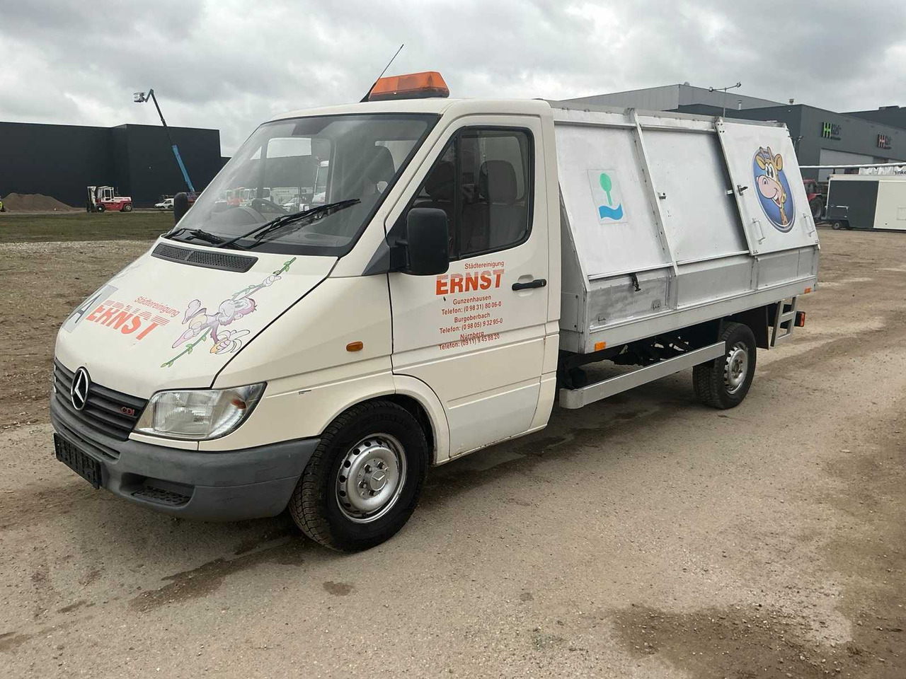 2004 MERCEDES-BENZ CDI GARBAGE TRUCK - Xe tải nhỏ: hình 1 2004 MERCEDES-BENZ CDI GARBAGE TRUCK - Xe tải nhỏ: hình 1