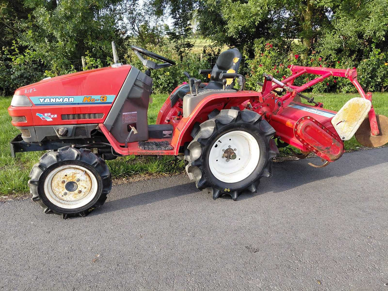 Yanmar KE-3 - Máy cày mini: hình 1 Yanmar KE-3 - Máy cày mini: hình 1