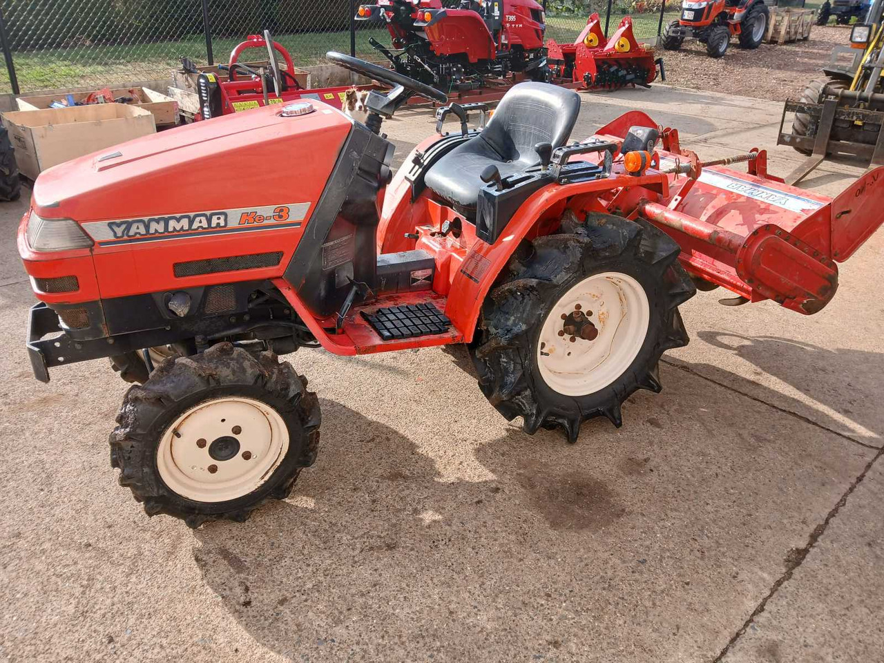 Yanmar Ke-3 - Máy cày mini: hình 3 Yanmar Ke-3 - Máy cày mini: hình 3