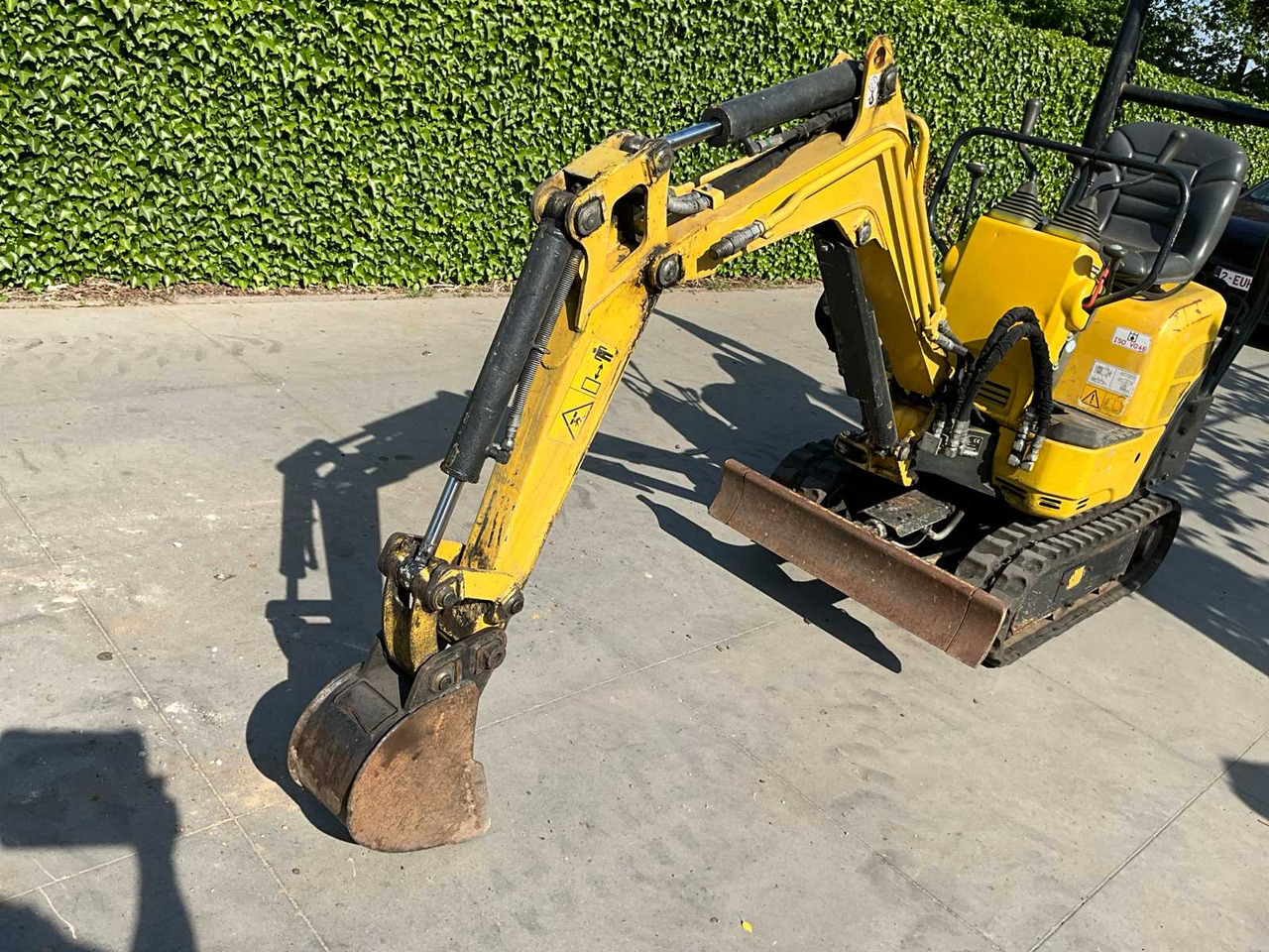 Máy xúc mini Yanmar SV08-1A Bagger: hình 9