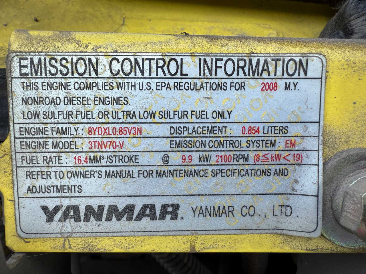 Máy xúc mini Yanmar SV17: hình 28