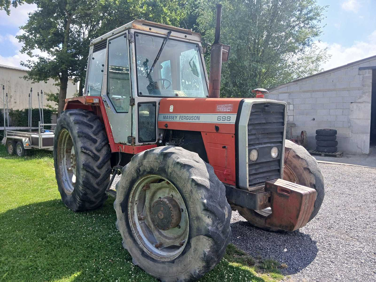 Massey Ferguson 698 - Máy cày: hình 4 Massey Ferguson 698 - Máy cày: hình 4