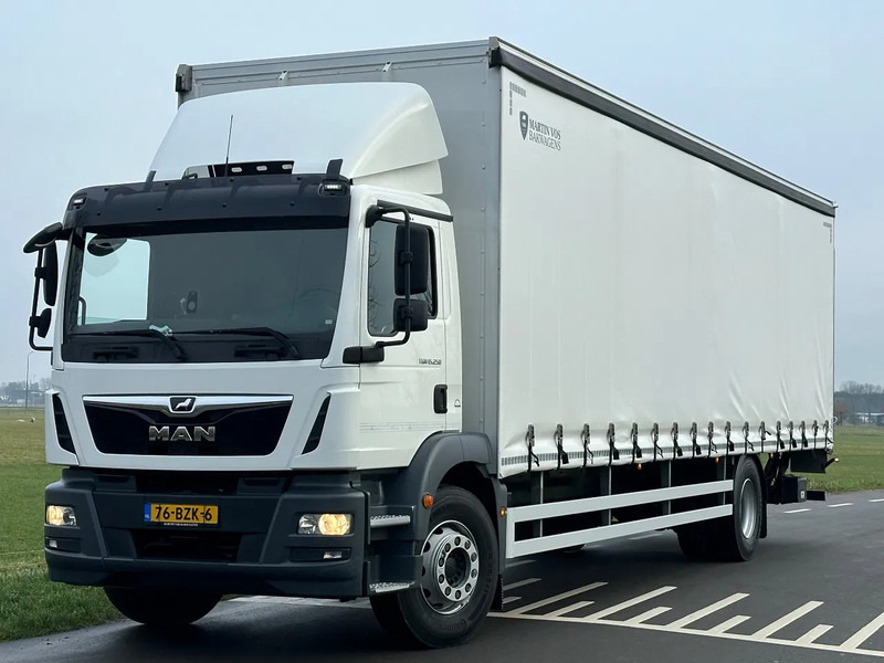 MAN TGM TGM. 15.250. EURO6. 2020. Schuifzeil Bakwagen met Laadklep 990x248x270 - Xe tải thùng mui bạt: hình 1 MAN TGM TGM. 15.250. EURO6. 2020. Schuifzeil Bakwagen met Laadklep 990x248x270 - Xe tải thùng mui bạt: hình 1