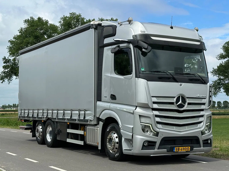 Mercedes-Benz Actros ACTROS 2545LL EURO6. 2021. Schuifzeil Bakwagen met Laadklep. - Xe tải thùng mui bạt: hình 2 Mercedes-Benz Actros ACTROS 2545LL EURO6. 2021. Schuifzeil Bakwagen met Laadklep. - Xe tải thùng mui bạt: hình 2